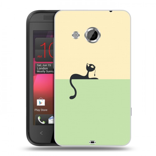 Дизайнерский пластиковый чехол для HTC Desire 200 Абстрактный минимализм