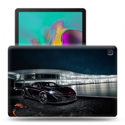 Дизайнерский силиконовый чехол для Samsung Galaxy Tab S5e McLaren