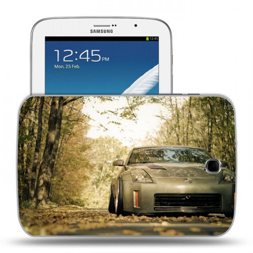 Дизайнерский силиконовый чехол для Samsung Galaxy Note 8.0 Nissan