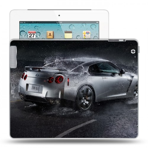 Дизайнерский пластиковый чехол для Ipad 2/3/4 Nissan