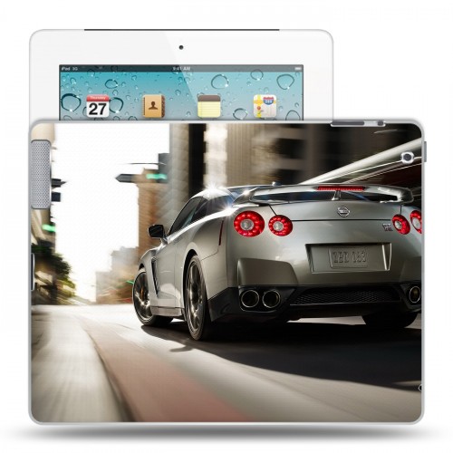 Дизайнерский пластиковый чехол для Ipad 2/3/4 Nissan