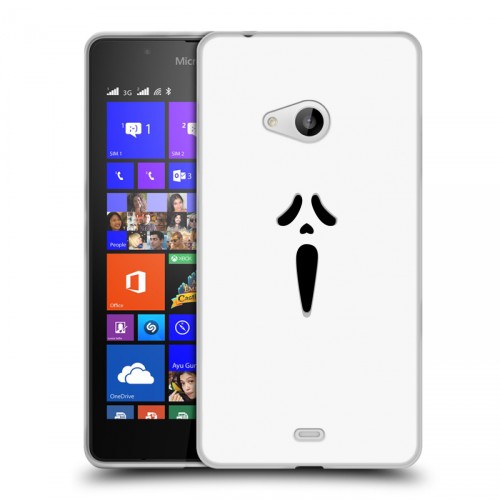 Дизайнерский пластиковый чехол для Microsoft Lumia 540 Абстрактный минимализм