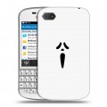 Дизайнерский пластиковый чехол для BlackBerry Q10 Абстрактный минимализм