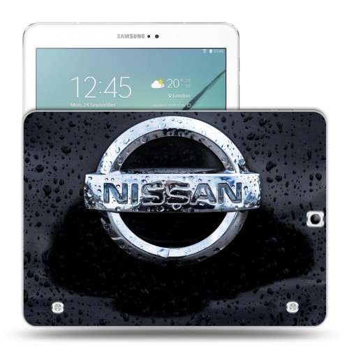 Дизайнерский силиконовый чехол для Samsung Galaxy Tab S2 9.7 Nissan