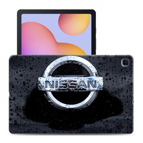 Дизайнерский силиконовый чехол для Samsung Galaxy Tab S6 Lite Nissan