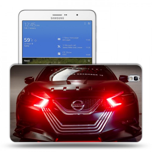Дизайнерский силиконовый чехол для Samsung Galaxy Tab Pro 8.4 Nissan