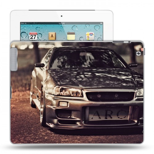 Дизайнерский пластиковый чехол для Ipad 2/3/4 Nissan