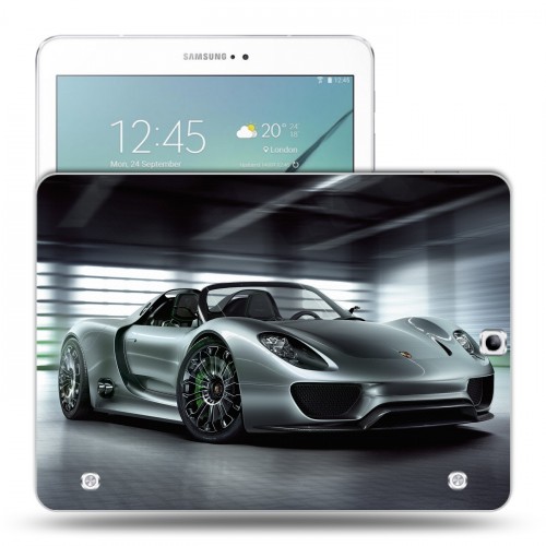 Дизайнерский силиконовый чехол для Samsung Galaxy Tab S2 9.7 Porsche
