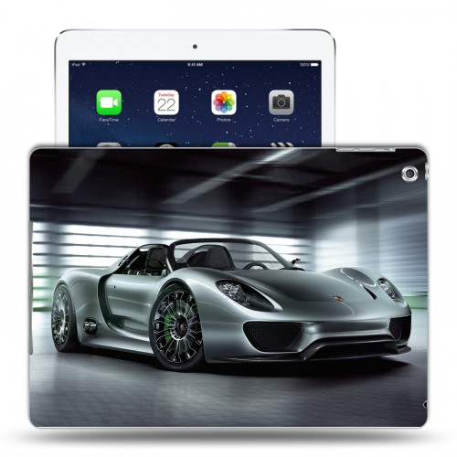 Дизайнерский пластиковый чехол для Ipad (2017) Porsche