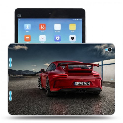 Дизайнерский силиконовый чехол для Xiaomi MiPad Porsche