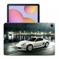 Дизайнерский силиконовый чехол для Samsung Galaxy Tab S6 Lite Porsche