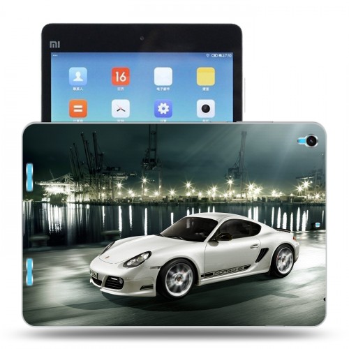 Дизайнерский силиконовый чехол для Xiaomi MiPad Porsche