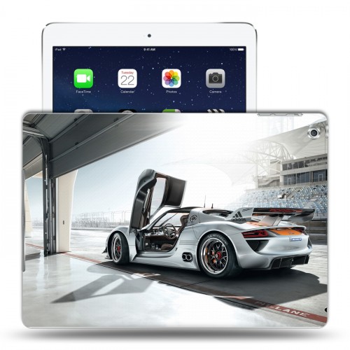 Дизайнерский силиконовый чехол для Ipad (2017) Porsche