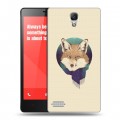 Дизайнерский пластиковый чехол для Xiaomi RedMi Note Абстрактный минимализм