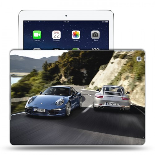 Дизайнерский пластиковый чехол для Ipad (2017) Porsche