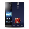 Дизайнерский пластиковый чехол для Sony Xperia S Абстрактный минимализм