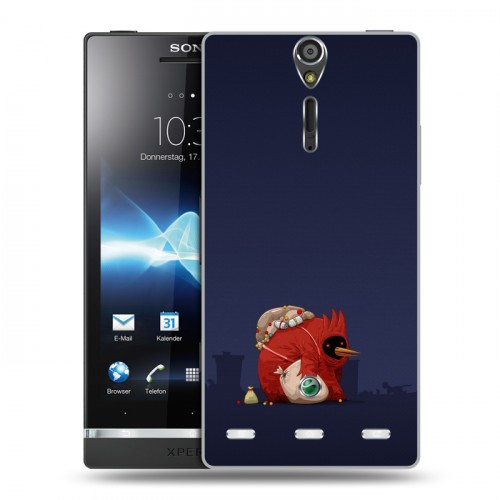 Дизайнерский пластиковый чехол для Sony Xperia S Абстрактный минимализм