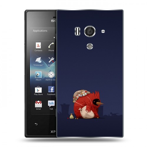 Дизайнерский пластиковый чехол для Sony Xperia acro S Абстрактный минимализм