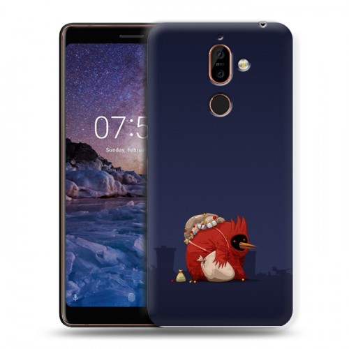 Дизайнерский пластиковый чехол для Nokia 7 Plus Абстрактный минимализм