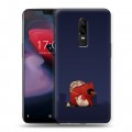 Дизайнерский пластиковый чехол для OnePlus 6 Абстрактный минимализм