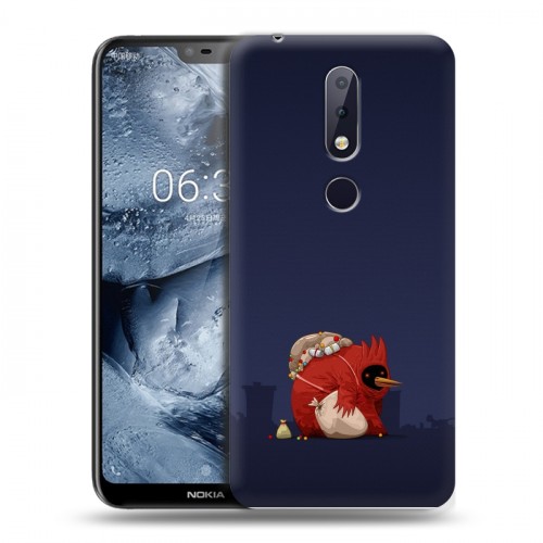 Дизайнерский пластиковый чехол для Nokia 6.1 Plus Абстрактный минимализм