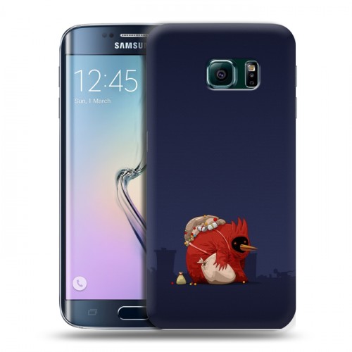 Дизайнерский пластиковый чехол для Samsung Galaxy S6 Edge Абстрактный минимализм