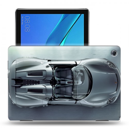 Дизайнерский силиконовый чехол для Huawei MediaPad M5 Lite Porsche