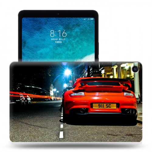 Дизайнерский силиконовый чехол для Xiaomi Mi Pad 4 Plus Porsche