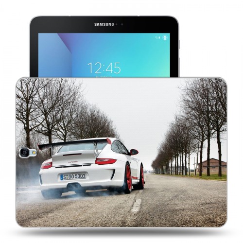 Дизайнерский силиконовый чехол для Samsung Galaxy Tab S3 Porsche