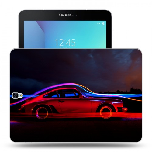 Дизайнерский силиконовый чехол для Samsung Galaxy Tab S3 Porsche