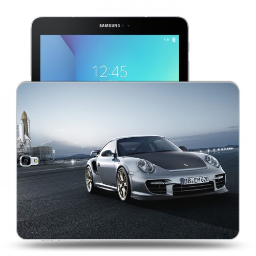 Дизайнерский силиконовый чехол для Samsung Galaxy Tab S3 Porsche