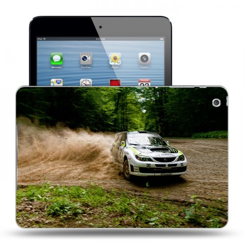 Дизайнерский пластиковый чехол для Ipad Mini Subaru