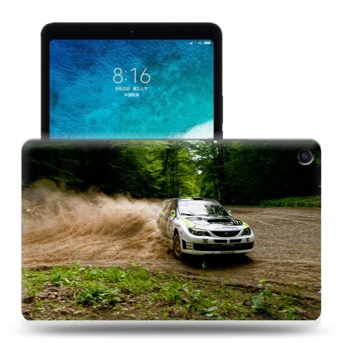 Дизайнерский силиконовый чехол для Xiaomi Mi Pad 4 Plus Subaru