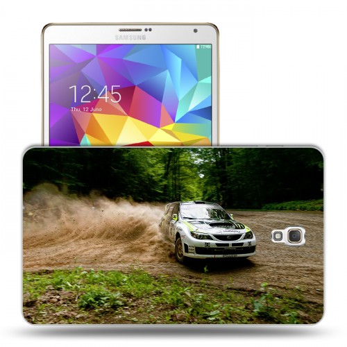 Дизайнерский силиконовый чехол для Samsung Galaxy Tab S 8.4 Subaru