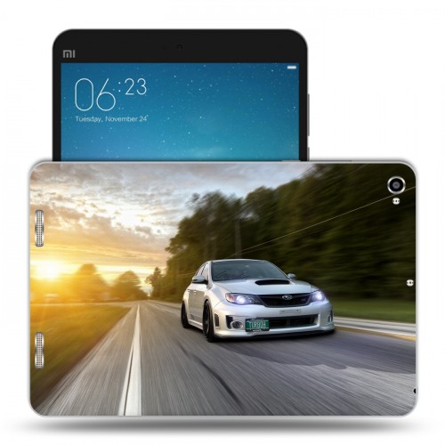 Дизайнерский силиконовый чехол для Xiaomi Mi Pad 2 Subaru