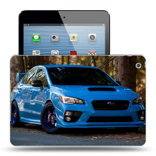 Дизайнерский силиконовый чехол для Ipad Mini Subaru