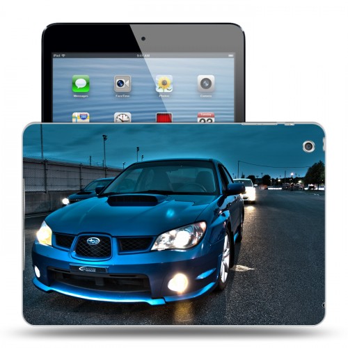 Дизайнерский силиконовый чехол для Ipad Mini Subaru