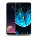 Дизайнерский пластиковый чехол для Meizu 15 Plus Абстракции Неон