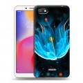 Дизайнерский пластиковый чехол для Xiaomi RedMi 6A Абстракции Неон