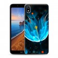 Дизайнерский силиконовый чехол для Xiaomi RedMi 7A Абстракции Неон