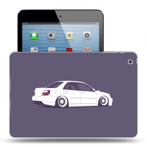 Дизайнерский пластиковый чехол для Ipad Mini Subaru