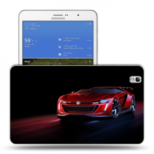 Дизайнерский силиконовый чехол для Samsung Galaxy Tab Pro 8.4 volkswagen