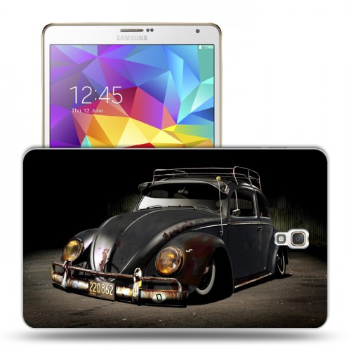 Дизайнерский силиконовый чехол для Samsung Galaxy Tab S 8.4 volkswagen