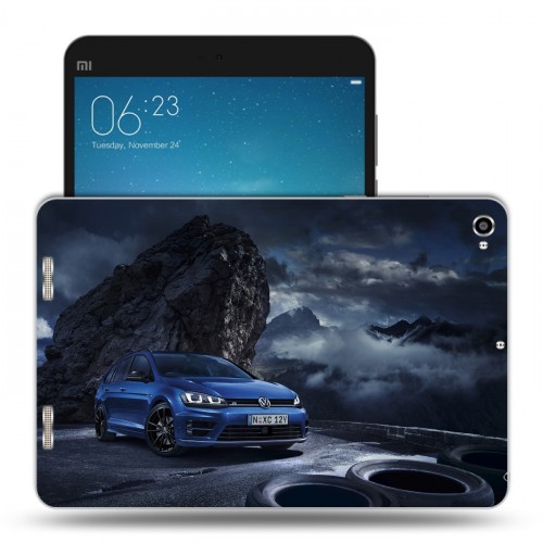 Дизайнерский силиконовый чехол для Xiaomi Mi Pad 2 volkswagen