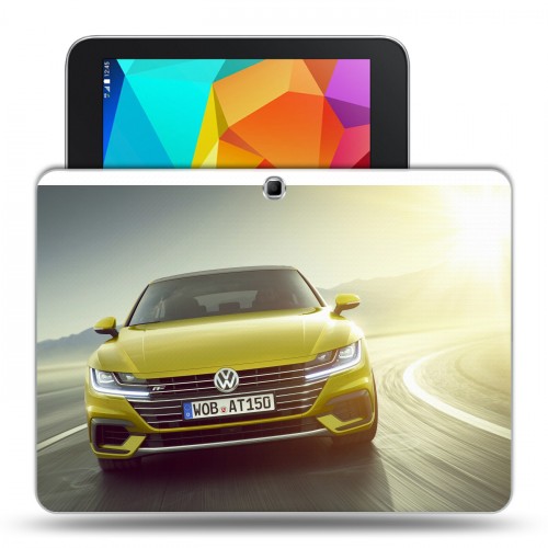 Дизайнерский силиконовый чехол для Samsung Galaxy Tab 4 10.1 volkswagen