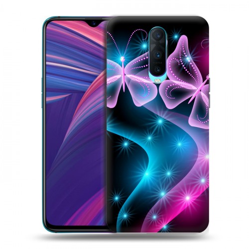 Дизайнерский пластиковый чехол для OPPO RX17 Pro Абстракции Неон