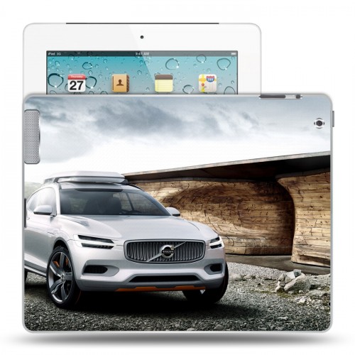 Дизайнерский пластиковый чехол для Ipad 2/3/4  Volvo