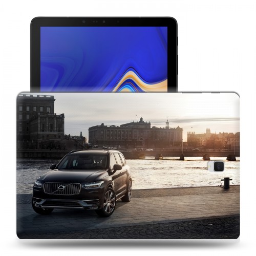 Дизайнерский силиконовый чехол для Samsung Galaxy Tab S4  Volvo