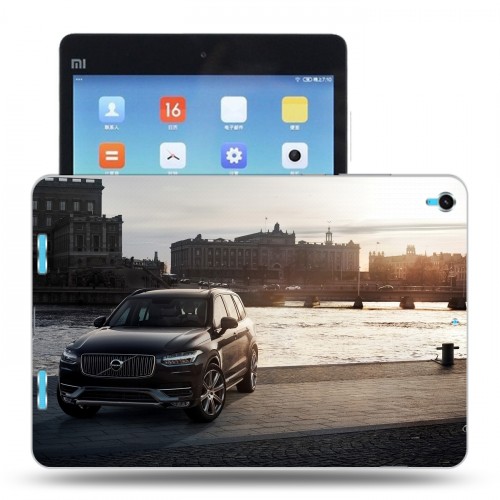 Дизайнерский силиконовый чехол для Xiaomi MiPad  Volvo