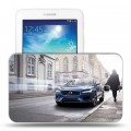 Дизайнерский силиконовый чехол для Samsung Galaxy Tab 3 Lite  Volvo